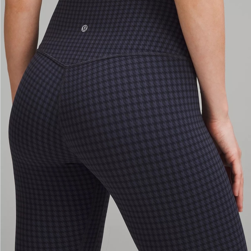 Lululemon Align High Rise Pant Legging 28” Micro Houndstooth Blue Multi NWT - Picture 6 of 7